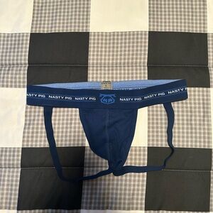 Nasty Pig Navy Blue Jockstrap Briefs